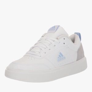 Women’s adidas White and Blue Sneakers Sleek Design